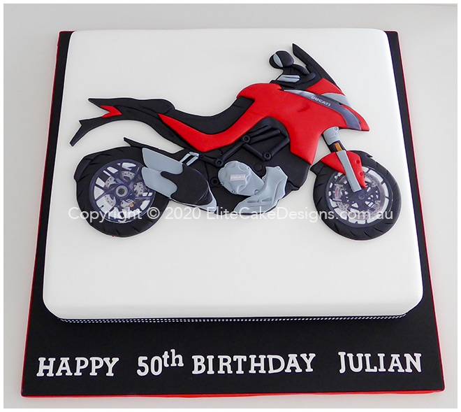 Motorbike cake in Sydney